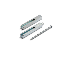 Gedeelde krukstift 8 x 8 x 140 mm