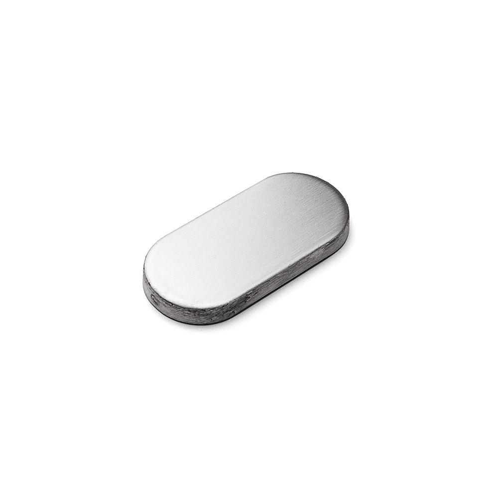 Blinde rozet ovaal 30 x 65 mm